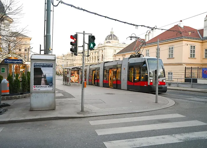 Stylish For 4 Near Museumsquartier Metro U2 & U3 Vídeň